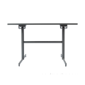 Mesa plegable rectangular de metal de 117 * 70 cm